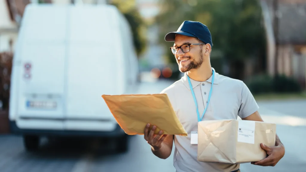 Fulfilment kleine webshop: brievenbuspakket klaar voor verzending”