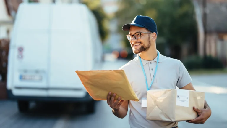 Fulfilment kleine webshop: brievenbuspakket klaar voor verzending”