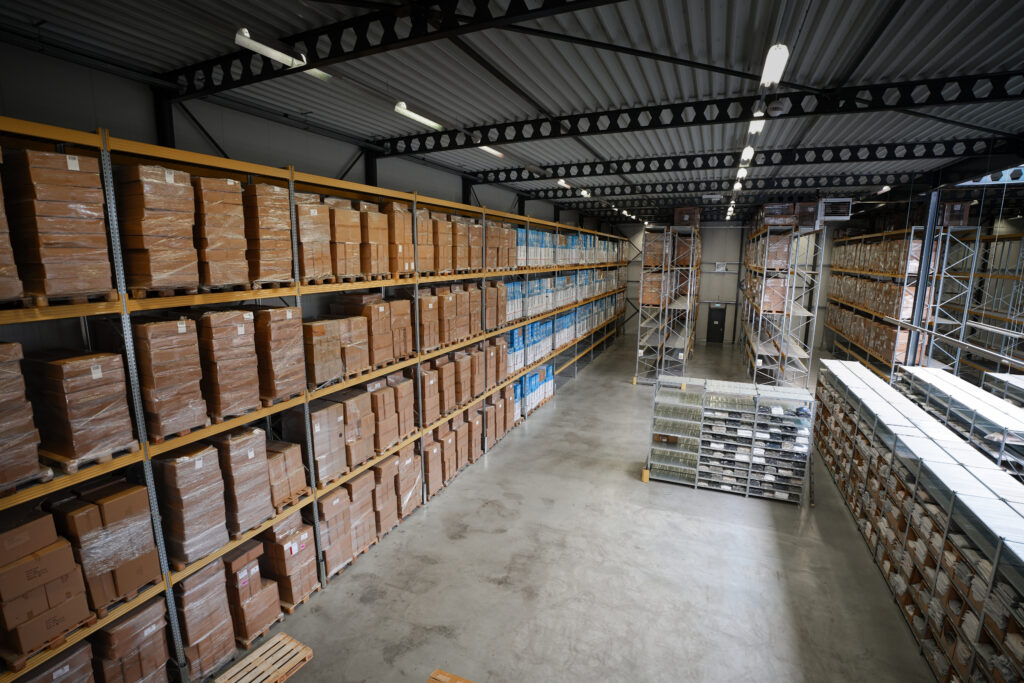 Voorraad in het fulfilment magazijn van Innostock