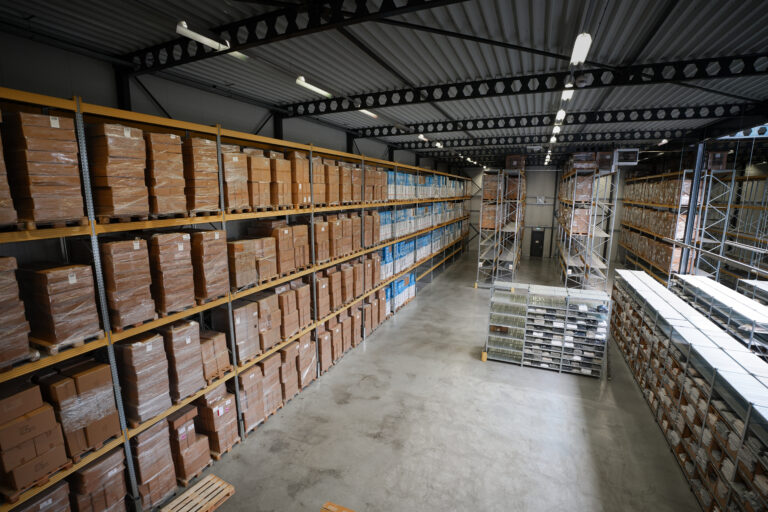 Voorraad in het fulfilment magazijn van Innostock