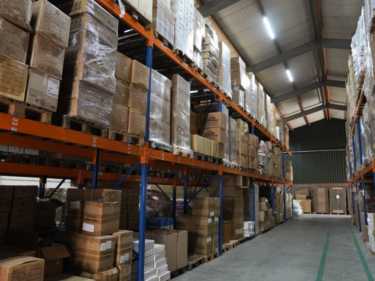 Magazijn van Innostock met voorraad voor webshop fulfilment